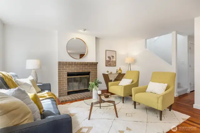 Open-concept living!