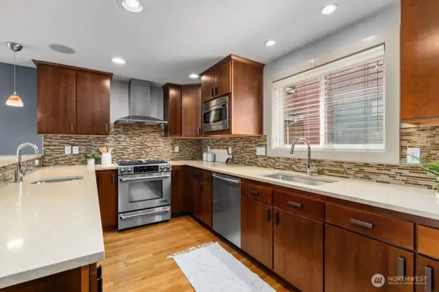 Stainless steel appliances