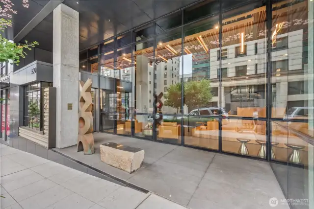 building entrance