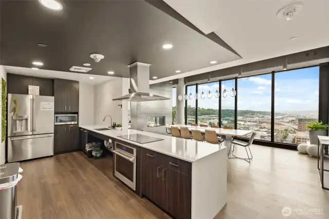 building kitchen