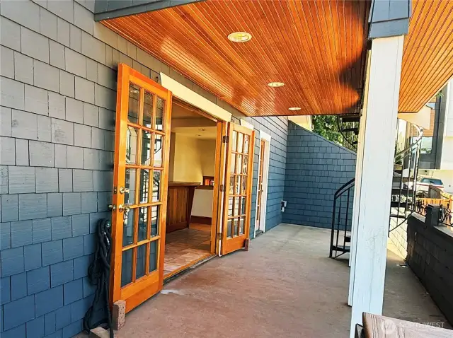Side Deck off Kitchen and Dining Room