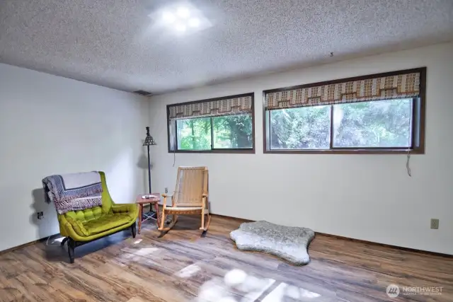 Downstairs living area