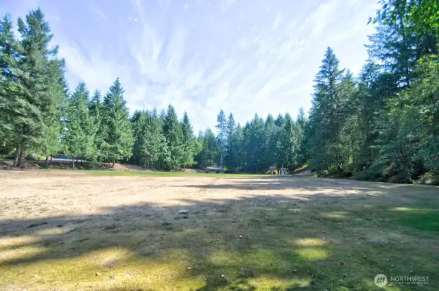Walking distance to large community park with playground and baseball field.