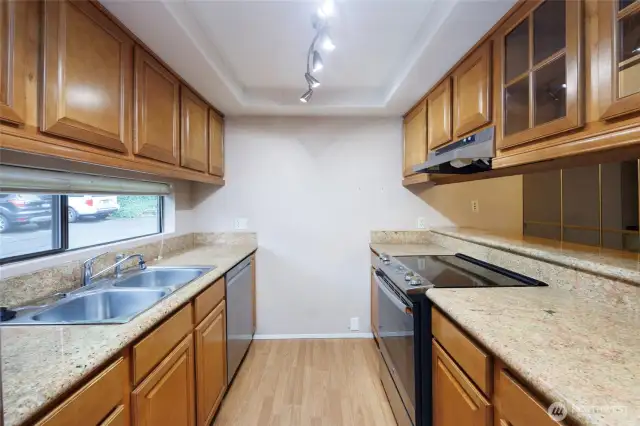 Ample Storage, Granite Counters
