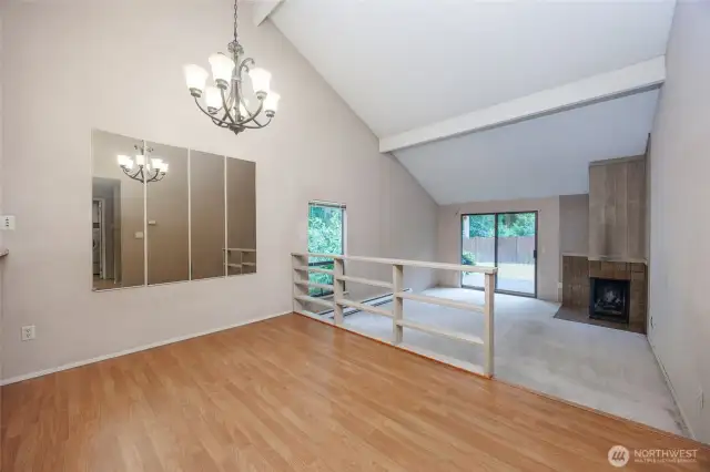 Separate Dining Area
