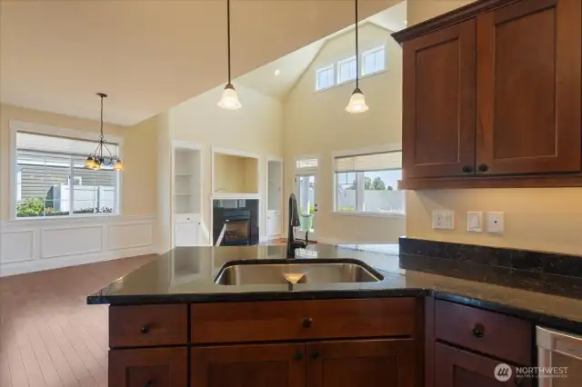 Enjoy seamless flow and abundant natural light throughout this thoughtfully designed open-concept living space.