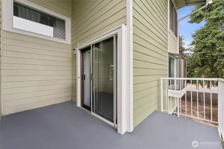 Plenty of room on the deck