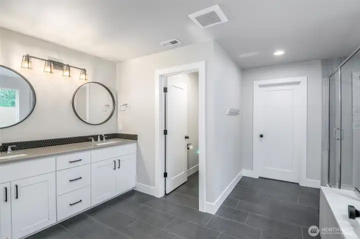 primary bathroom