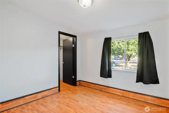 bedroom 3 with walk in closet