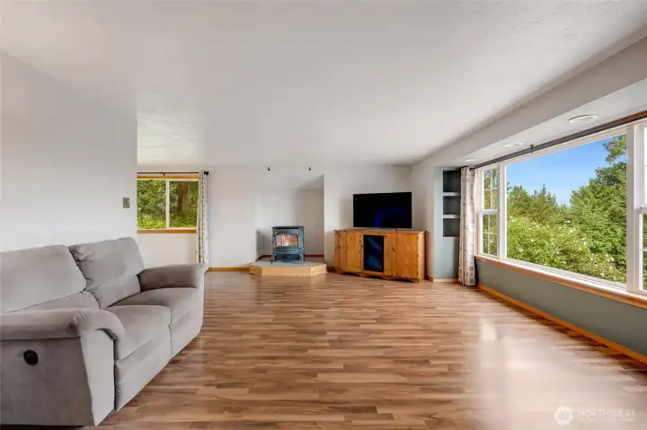 Living Space with a VIEW!