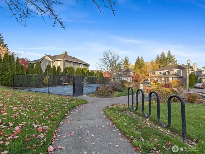 Community sports courts and parks