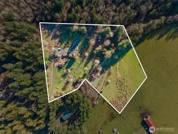 what a great shape for your 5 acres