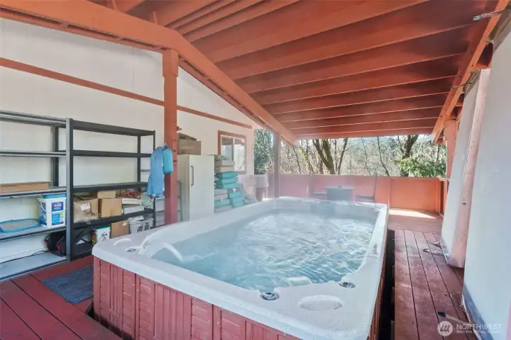 No its a 10 person hot tub