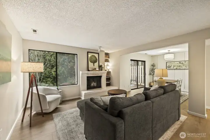 Bright and airy living room!