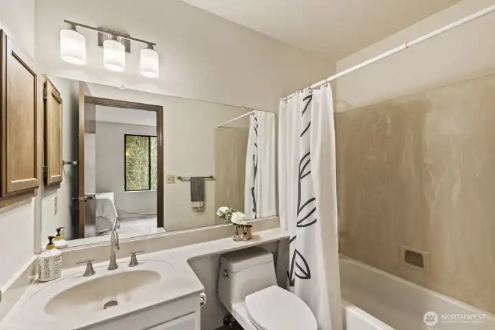 ...and its own bathroom.