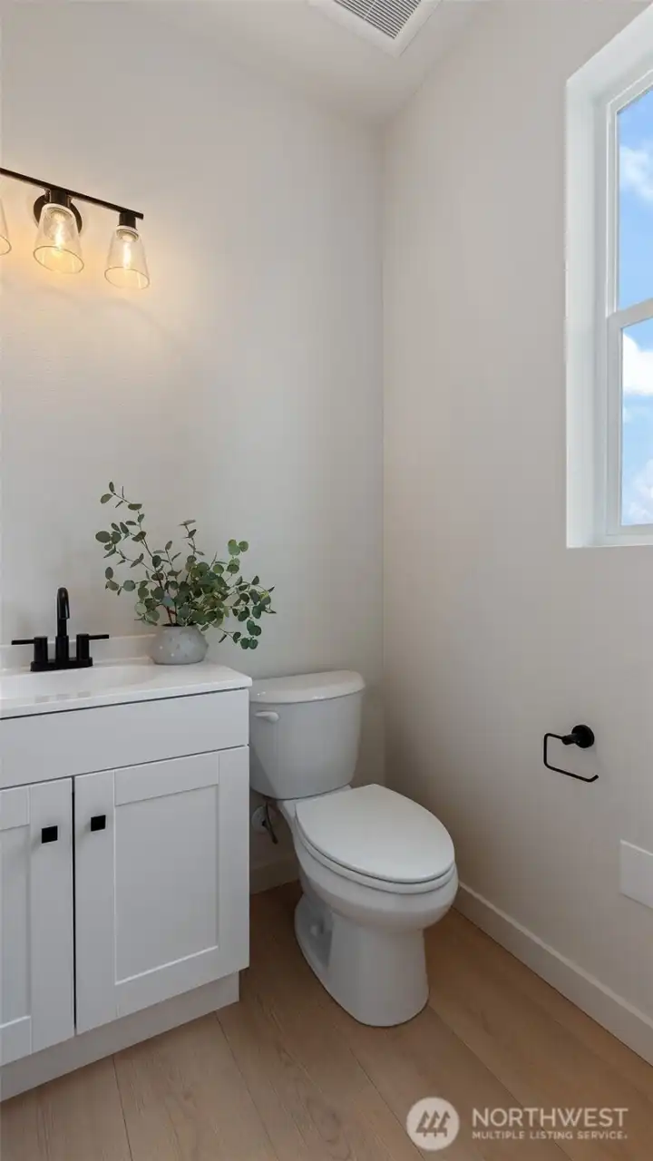 Photos for reference. Powder Room