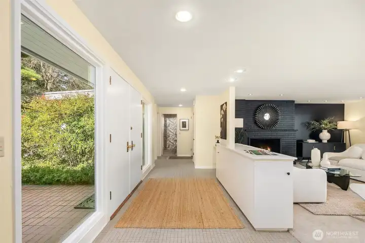 Hall to Bedroom Wing