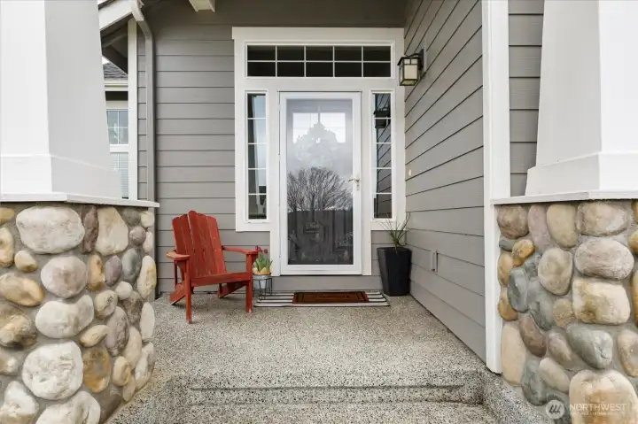 Relax on the front porch!