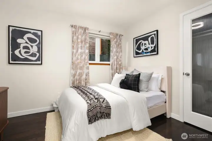 ...the second main level bedroom...