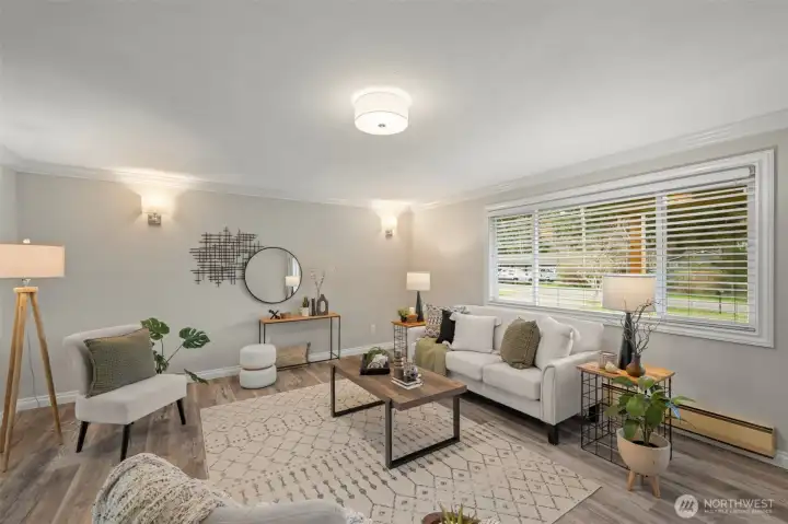 Newly Painted Interior