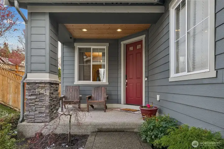 Welcoming entrance to your new home!