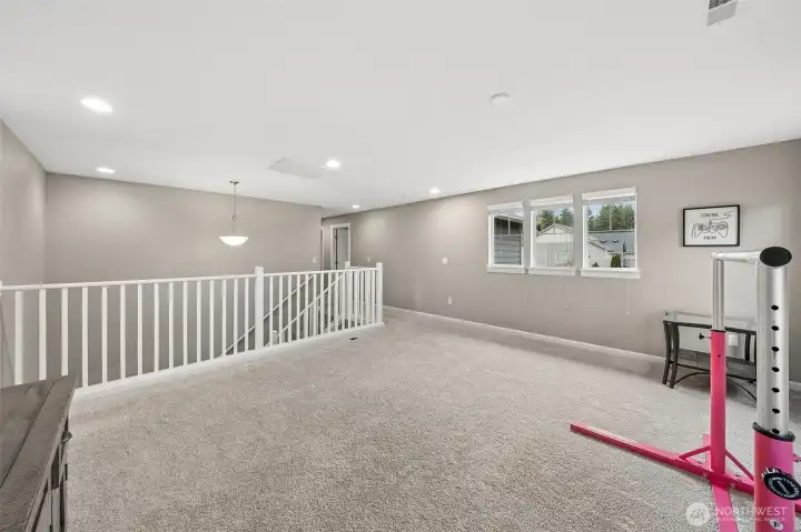 Another view of the loft