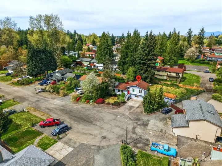 Low traffic cul-de-sac!