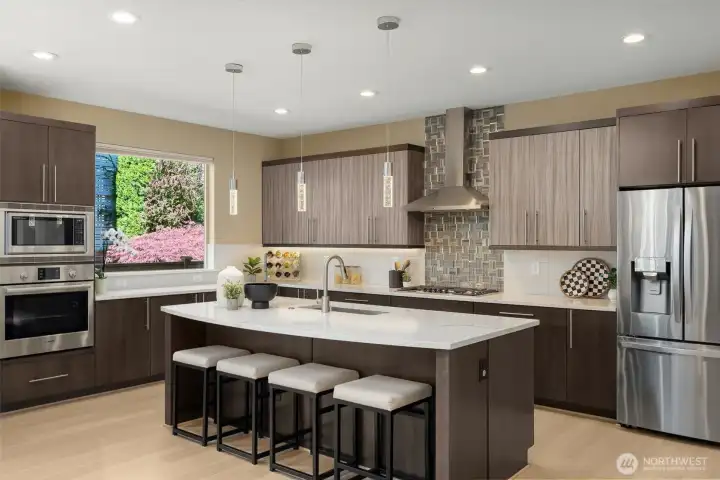 Entertainment style kitchen
