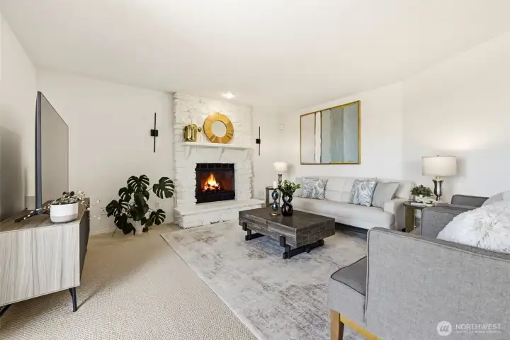 Easy connection between the main living spaces makes the layout feel seamless.