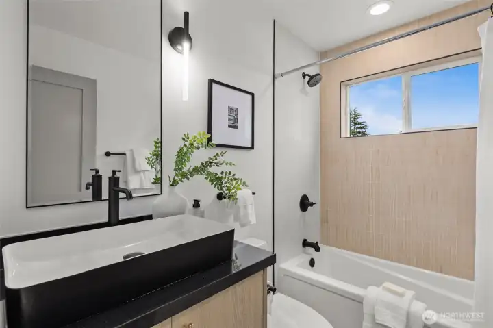 Second floor full bath Second floor full bath