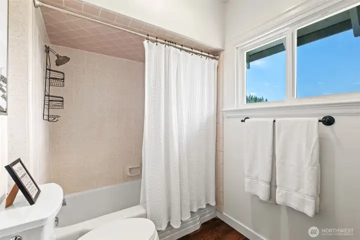 Upper bathroom Upper bathroom