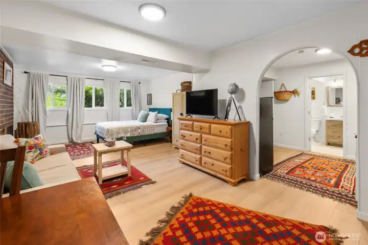 Versatile Lower Level Flex Space Versatile Lower Level Flex Space