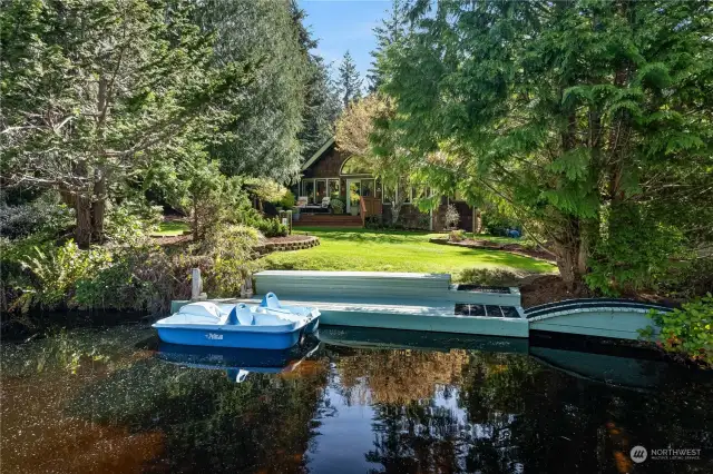 Welcome to Lake Limerick's newest home on the market that has its very own pond. One of a KIND! Includes your very own dock!