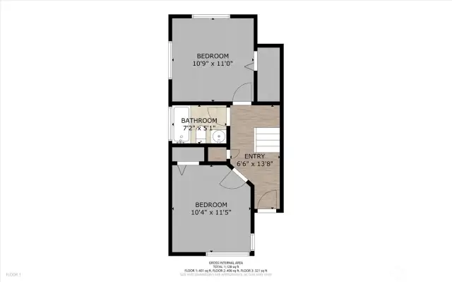 1st level floor plan. Great floor plan with seamless flow throughout!