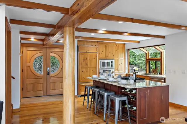 Renowed Rutt Cabinetry, Solarium window add that extra finished touch