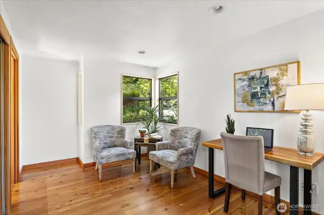 This area off the Primary bedroom offers options