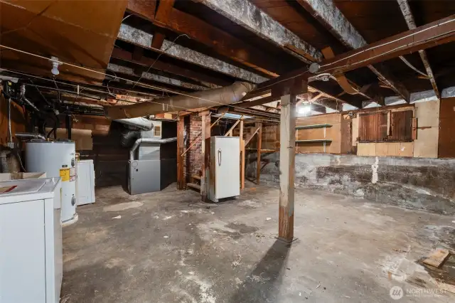 Daylight basement is a blank slate.  Expand your living space.