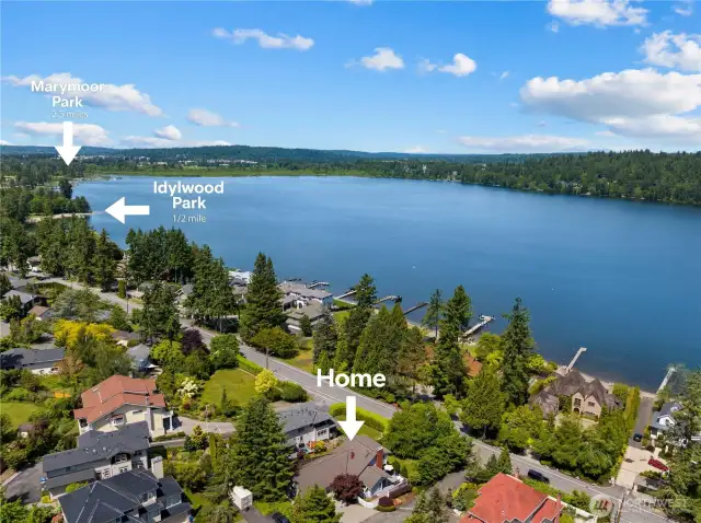 This home is located just minutes from Microsoft, Idylwood Park, Marymoor Park, downtown Redmond and Bellevue, and major routes (520 & I405).