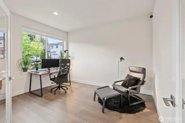 Create your ideal work-from-home haven in the bright and airy main floor office.