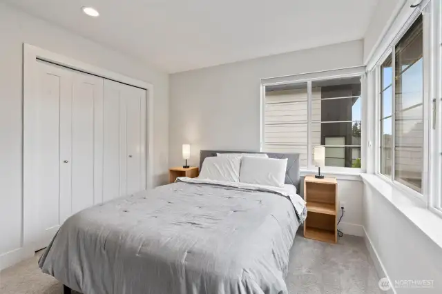 Enjoy abundant storage featuring a spacious closet.