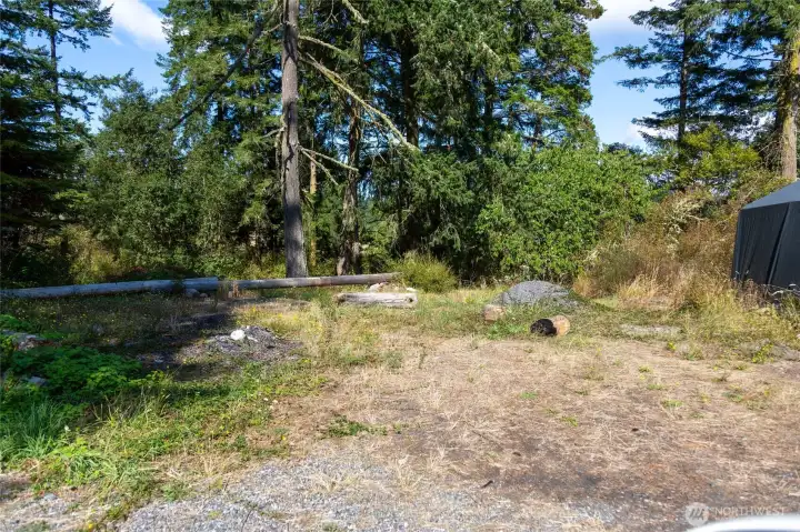 Extra parking or R.V. site.