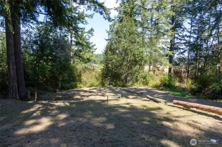 Better view of drive way and Beaverton Valley Road.