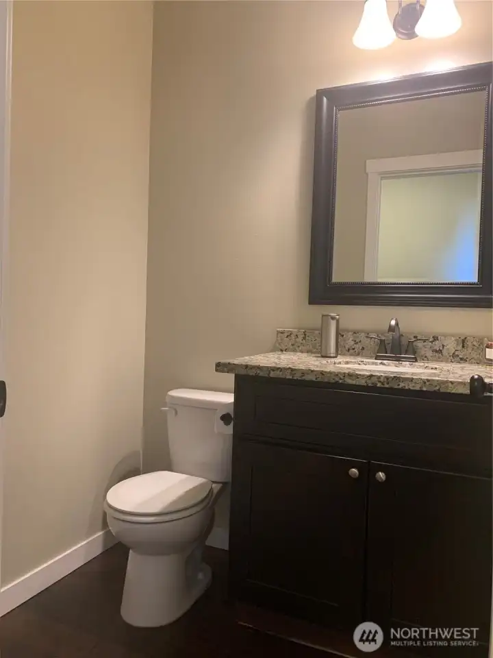 1/2 Bath downstairs