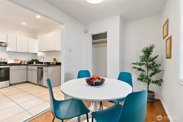 This is the third bedroom per the tax record. Double doors are stored in the basement and may be rehung.