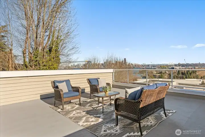 West Seattle Views from 3 decks West Seattle Views from 3 decks