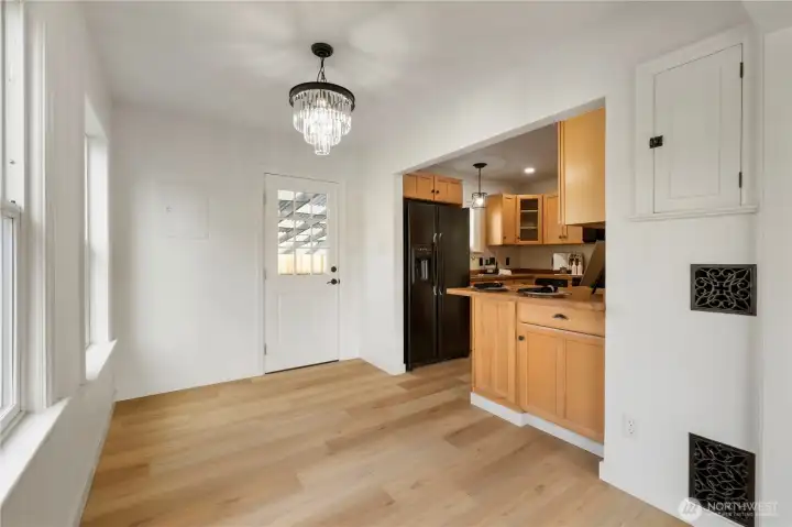 Charming details throughout