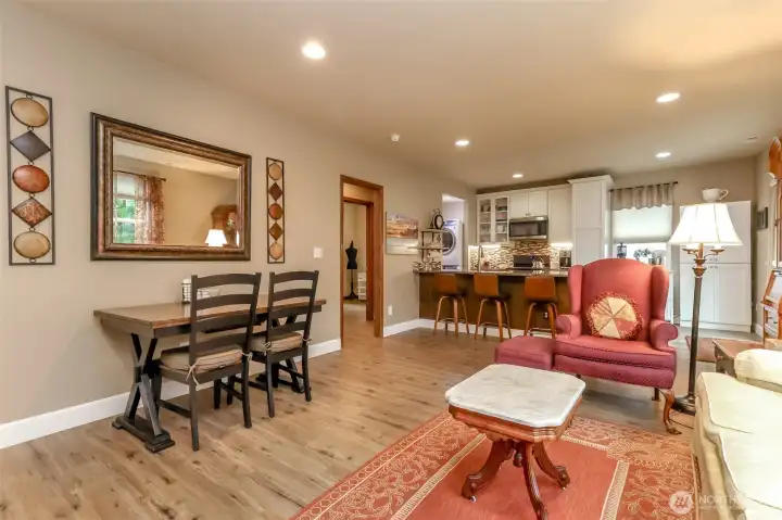 Lower level living room