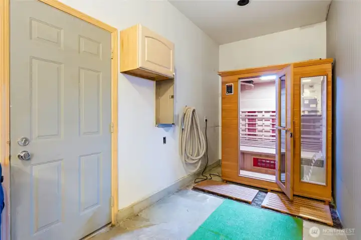 Sauna stays!