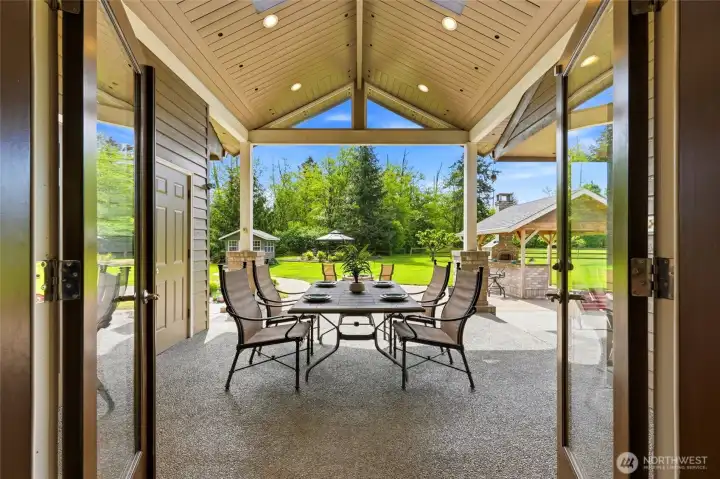 Convered patio