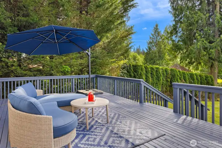 Dreamy spot with lake views